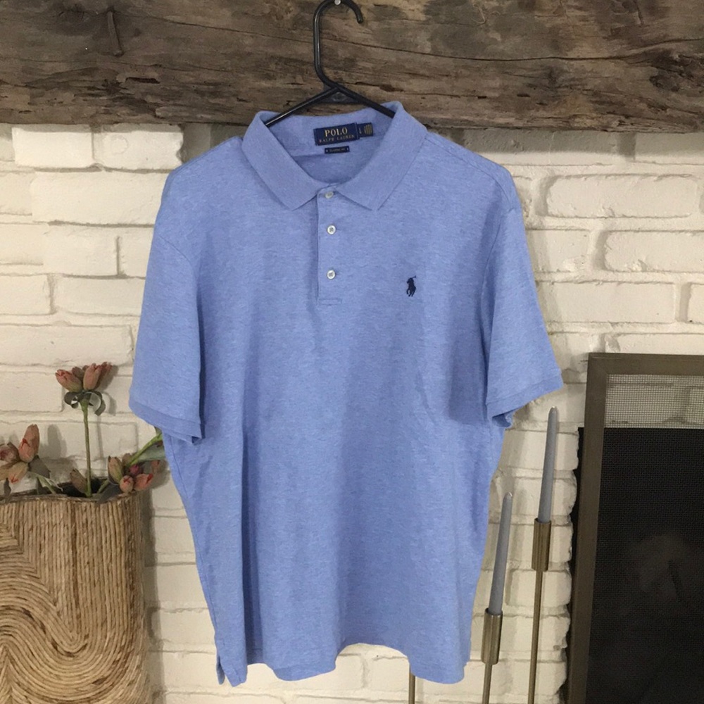Polo Ralph Lauren classic fit blue polo size large